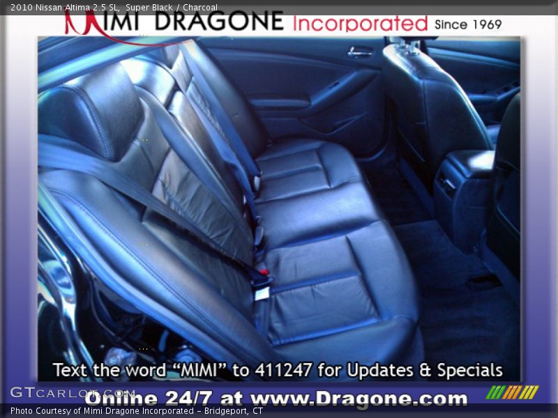 Super Black / Charcoal 2010 Nissan Altima 2.5 SL