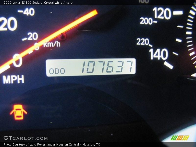 Crystal White / Ivory 2000 Lexus ES 300 Sedan