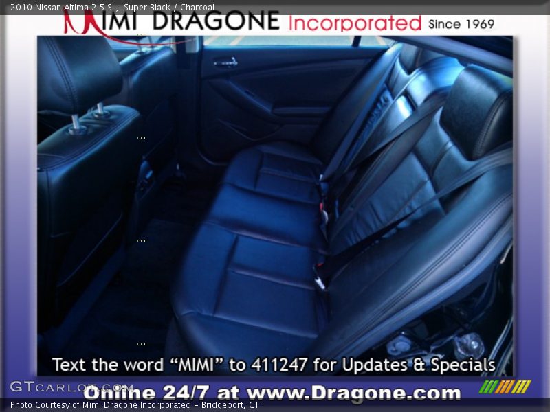 Super Black / Charcoal 2010 Nissan Altima 2.5 SL