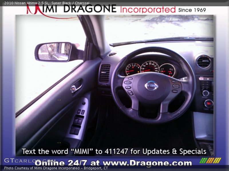 Super Black / Charcoal 2010 Nissan Altima 2.5 SL