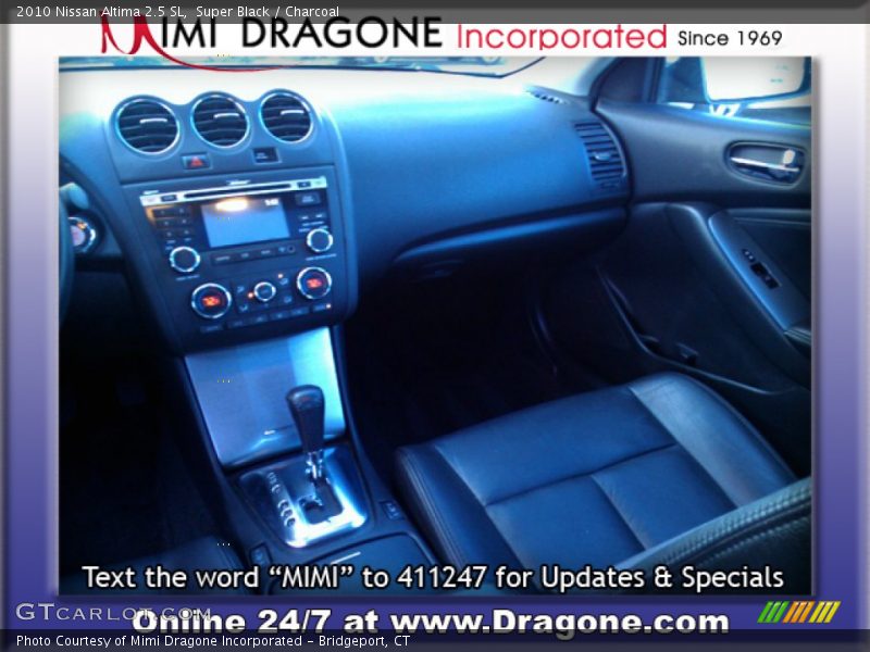Super Black / Charcoal 2010 Nissan Altima 2.5 SL