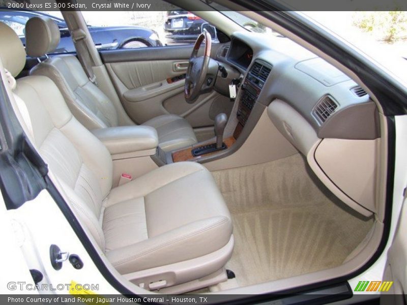 Crystal White / Ivory 2000 Lexus ES 300 Sedan