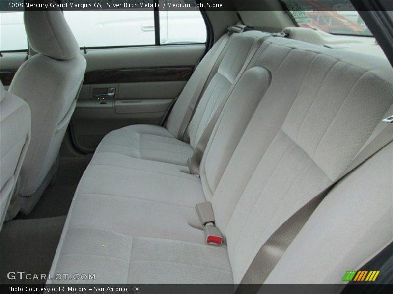 Silver Birch Metallic / Medium Light Stone 2008 Mercury Grand Marquis GS