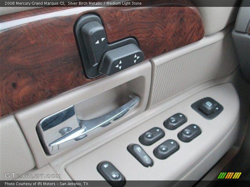 Silver Birch Metallic / Medium Light Stone 2008 Mercury Grand Marquis GS