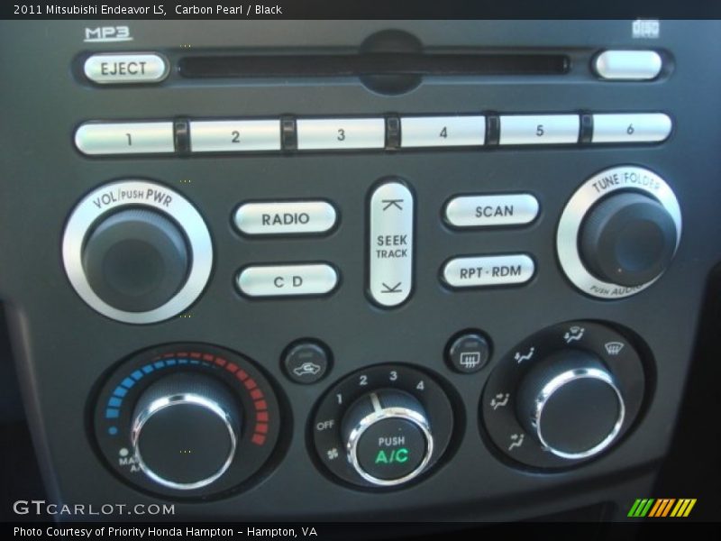 Carbon Pearl / Black 2011 Mitsubishi Endeavor LS
