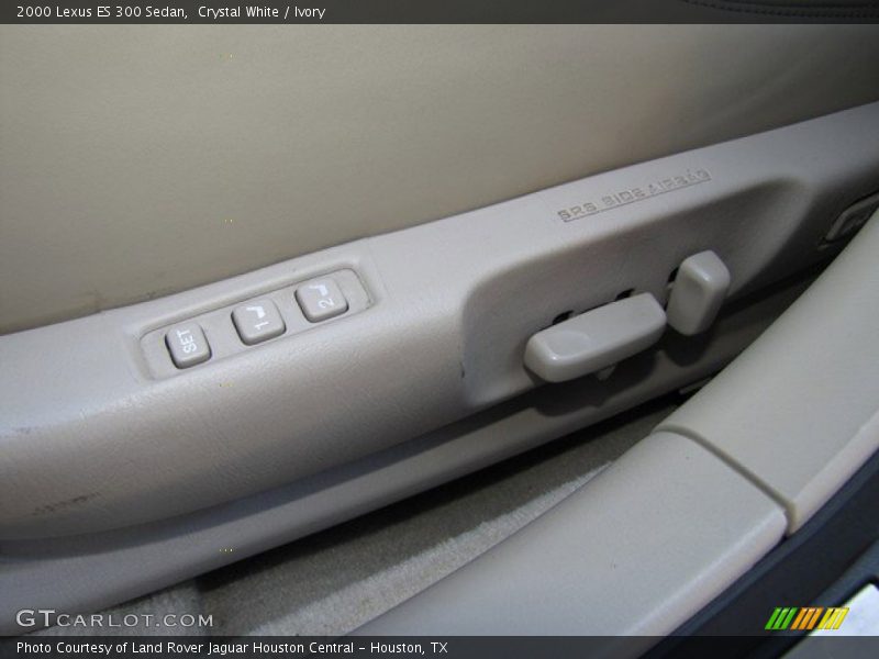 Crystal White / Ivory 2000 Lexus ES 300 Sedan