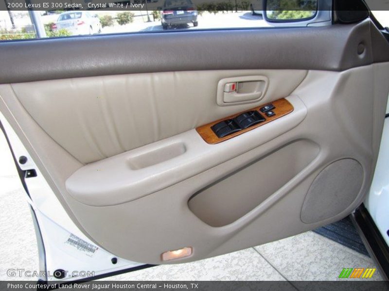 Crystal White / Ivory 2000 Lexus ES 300 Sedan