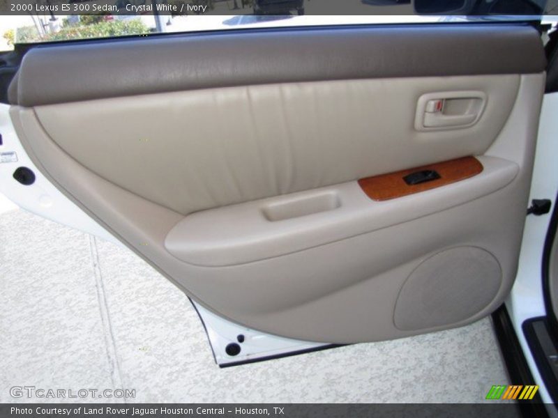 Crystal White / Ivory 2000 Lexus ES 300 Sedan