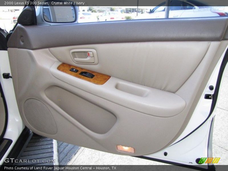 Crystal White / Ivory 2000 Lexus ES 300 Sedan