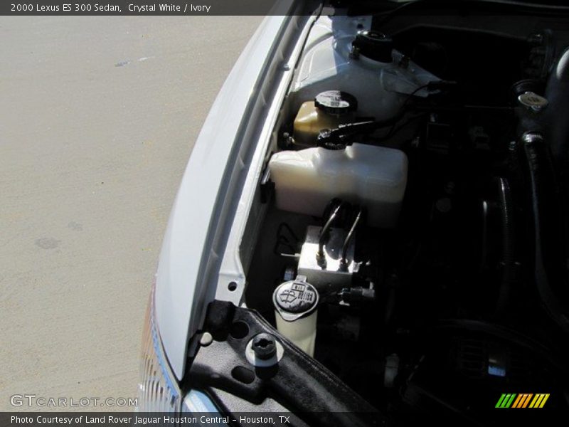 Crystal White / Ivory 2000 Lexus ES 300 Sedan