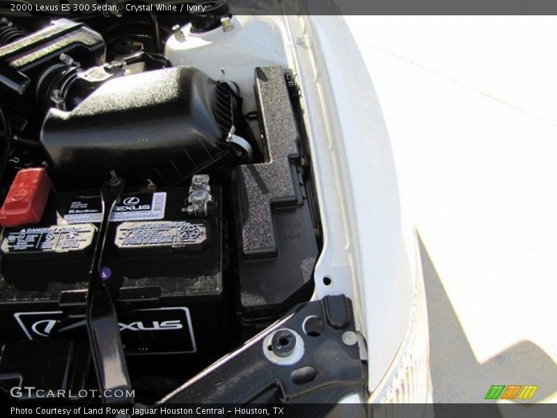 Crystal White / Ivory 2000 Lexus ES 300 Sedan