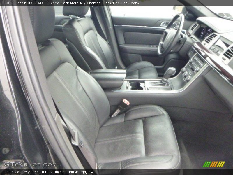 Tuxedo Black Metallic / Charcoal Black/Fine Line Ebony 2010 Lincoln MKS FWD