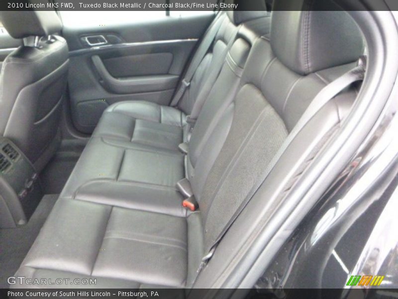 Tuxedo Black Metallic / Charcoal Black/Fine Line Ebony 2010 Lincoln MKS FWD