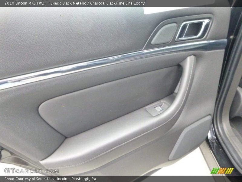 Tuxedo Black Metallic / Charcoal Black/Fine Line Ebony 2010 Lincoln MKS FWD