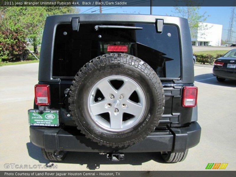 Black / Black/Dark Saddle 2011 Jeep Wrangler Unlimited Rubicon 4x4