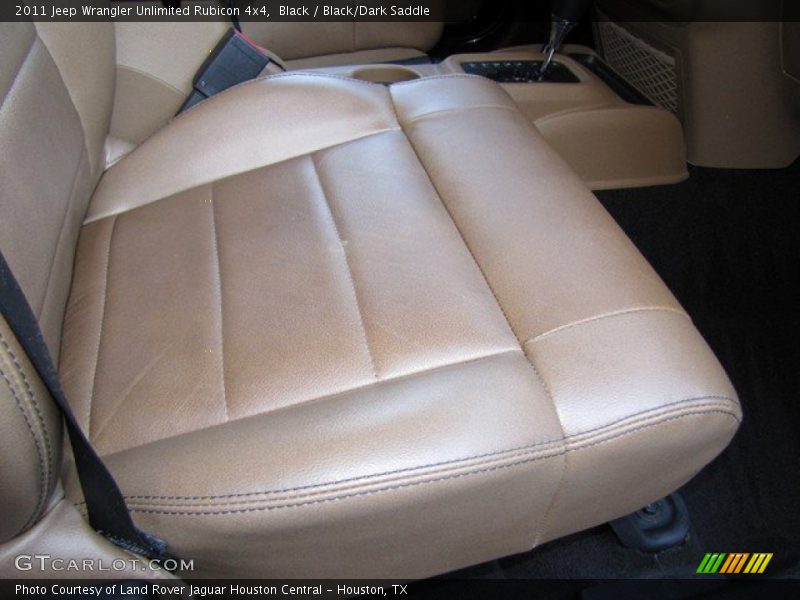 Black / Black/Dark Saddle 2011 Jeep Wrangler Unlimited Rubicon 4x4