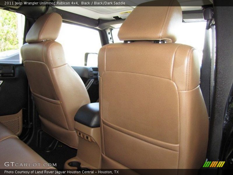 Black / Black/Dark Saddle 2011 Jeep Wrangler Unlimited Rubicon 4x4
