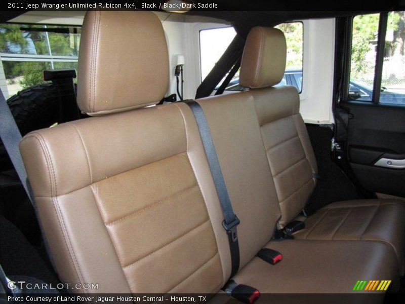 Black / Black/Dark Saddle 2011 Jeep Wrangler Unlimited Rubicon 4x4