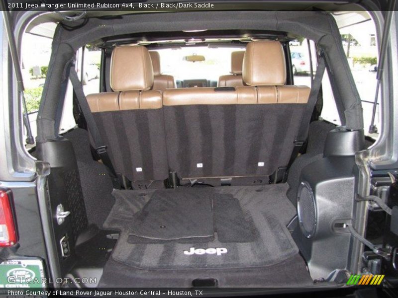 Black / Black/Dark Saddle 2011 Jeep Wrangler Unlimited Rubicon 4x4
