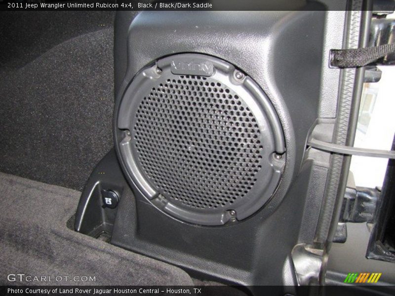Black / Black/Dark Saddle 2011 Jeep Wrangler Unlimited Rubicon 4x4
