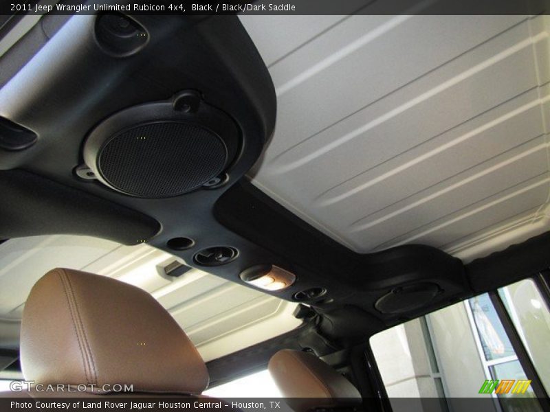 Black / Black/Dark Saddle 2011 Jeep Wrangler Unlimited Rubicon 4x4