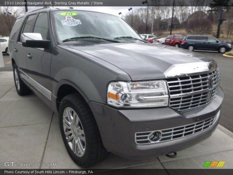 Sterling Grey Metallic / Stone 2010 Lincoln Navigator 4x4