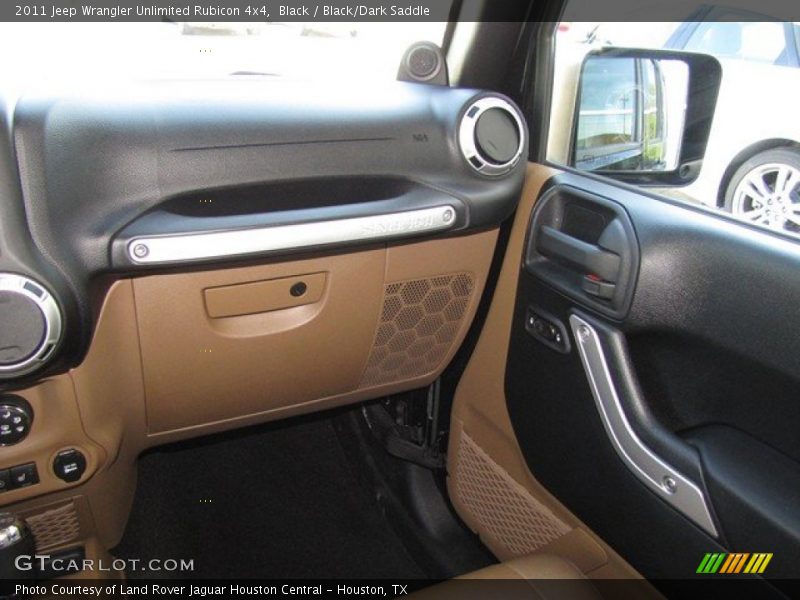 Black / Black/Dark Saddle 2011 Jeep Wrangler Unlimited Rubicon 4x4