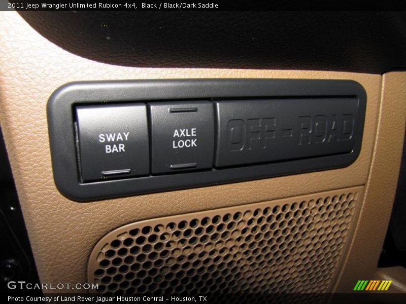 Black / Black/Dark Saddle 2011 Jeep Wrangler Unlimited Rubicon 4x4