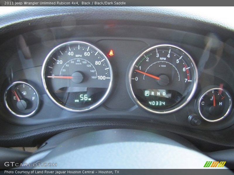 Black / Black/Dark Saddle 2011 Jeep Wrangler Unlimited Rubicon 4x4