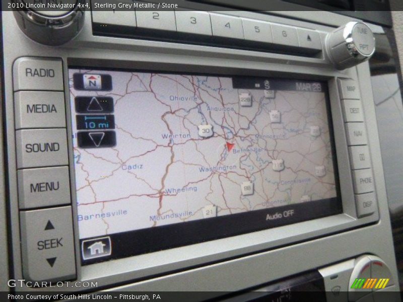 Sterling Grey Metallic / Stone 2010 Lincoln Navigator 4x4