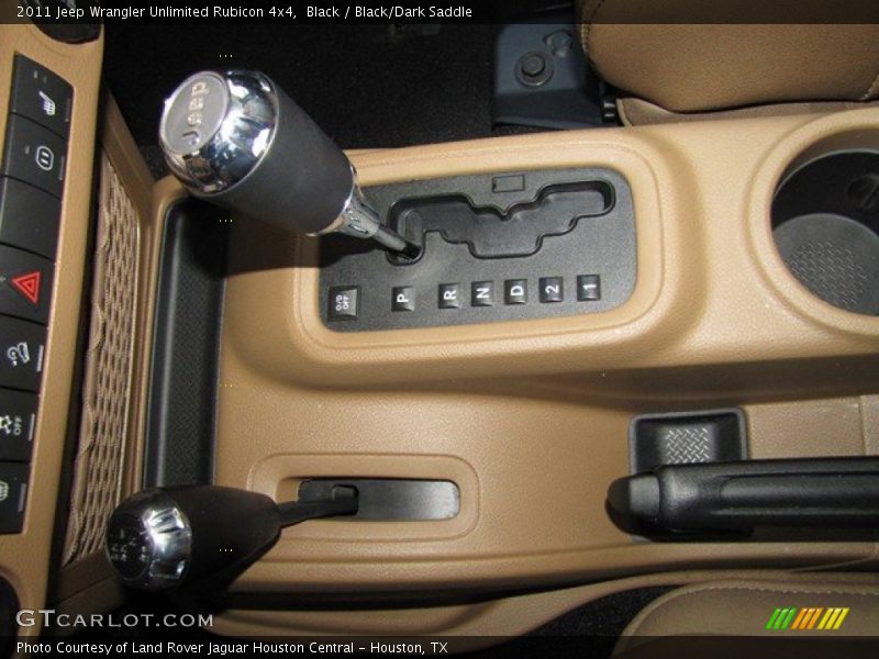 Black / Black/Dark Saddle 2011 Jeep Wrangler Unlimited Rubicon 4x4