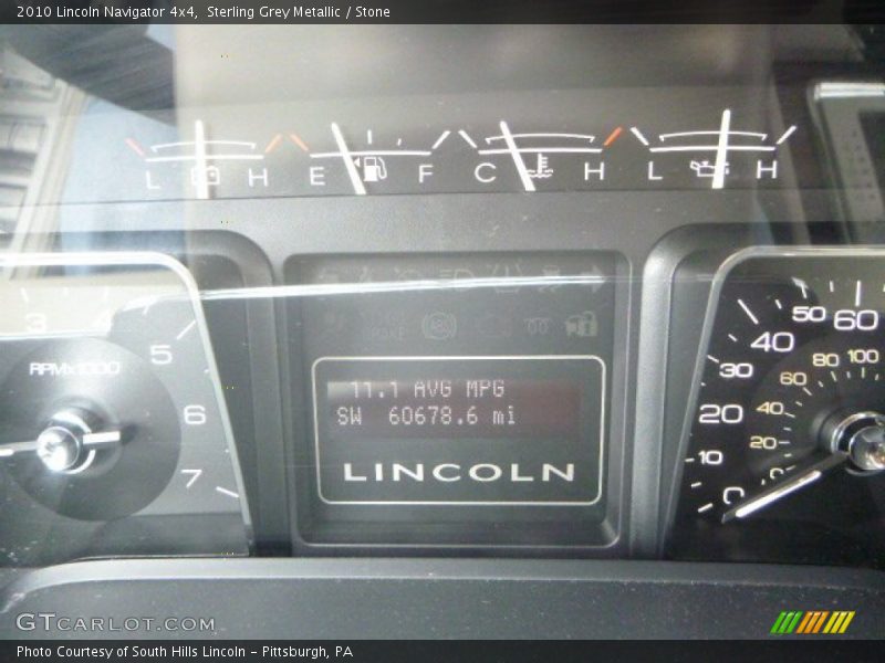 Sterling Grey Metallic / Stone 2010 Lincoln Navigator 4x4