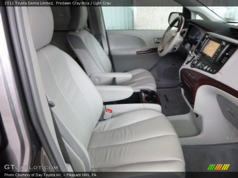 Predawn Gray Mica / Light Gray 2011 Toyota Sienna Limited
