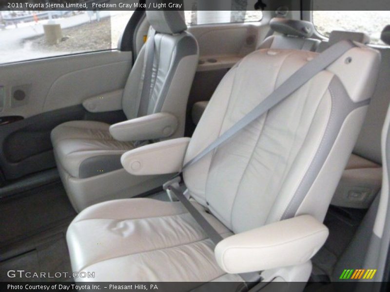 Predawn Gray Mica / Light Gray 2011 Toyota Sienna Limited
