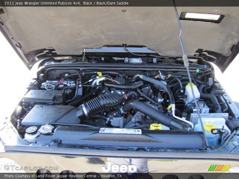 Black / Black/Dark Saddle 2011 Jeep Wrangler Unlimited Rubicon 4x4