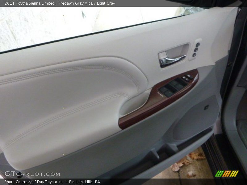 Predawn Gray Mica / Light Gray 2011 Toyota Sienna Limited