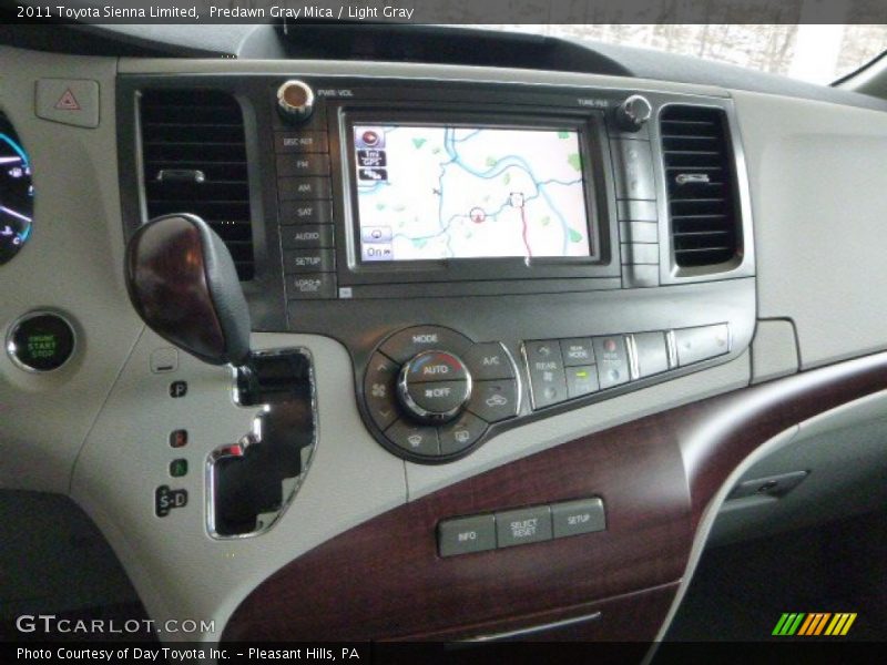 Predawn Gray Mica / Light Gray 2011 Toyota Sienna Limited