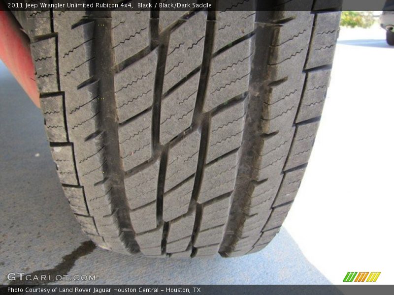 Black / Black/Dark Saddle 2011 Jeep Wrangler Unlimited Rubicon 4x4