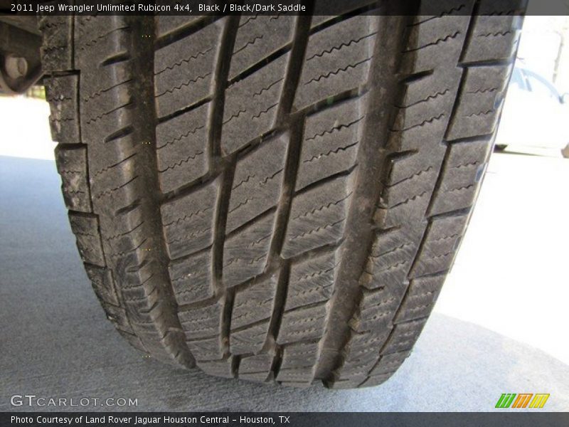 Black / Black/Dark Saddle 2011 Jeep Wrangler Unlimited Rubicon 4x4