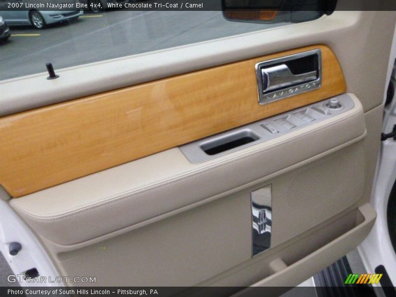 White Chocolate Tri-Coat / Camel 2007 Lincoln Navigator Elite 4x4