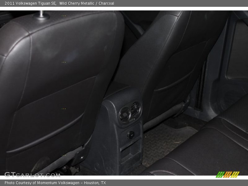 Wild Cherry Metallic / Charcoal 2011 Volkswagen Tiguan SE
