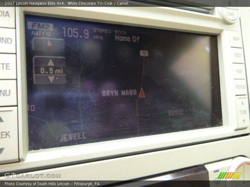White Chocolate Tri-Coat / Camel 2007 Lincoln Navigator Elite 4x4