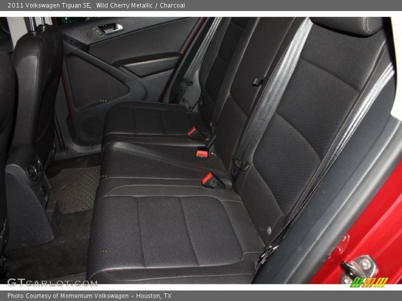 Wild Cherry Metallic / Charcoal 2011 Volkswagen Tiguan SE