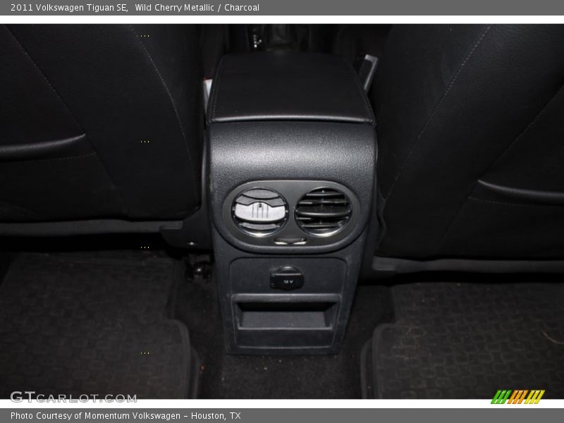 Wild Cherry Metallic / Charcoal 2011 Volkswagen Tiguan SE