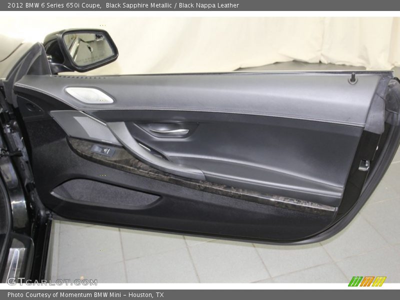 Door Panel of 2012 6 Series 650i Coupe