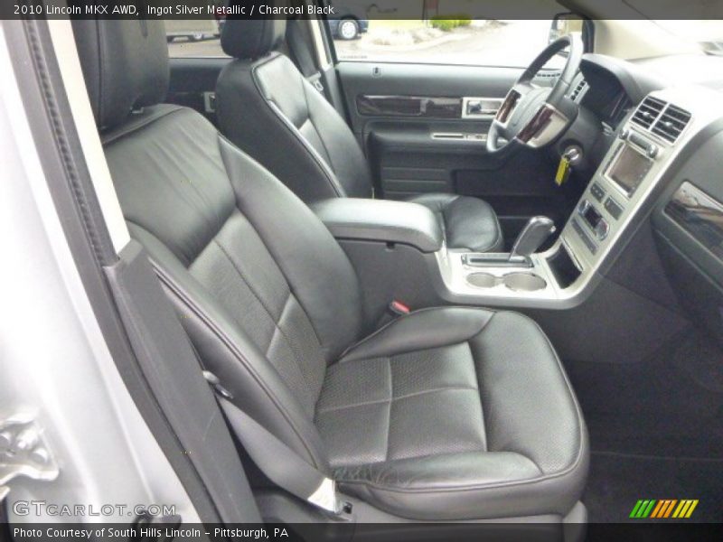 Ingot Silver Metallic / Charcoal Black 2010 Lincoln MKX AWD
