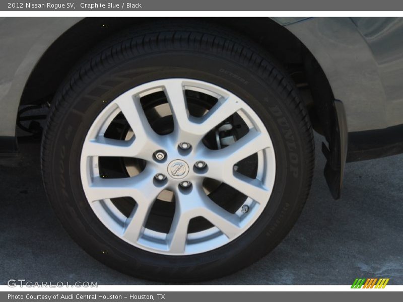 Graphite Blue / Black 2012 Nissan Rogue SV