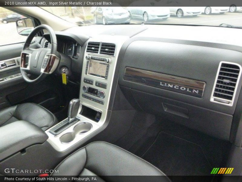 Ingot Silver Metallic / Charcoal Black 2010 Lincoln MKX AWD