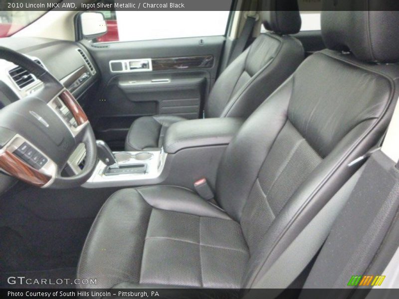 Ingot Silver Metallic / Charcoal Black 2010 Lincoln MKX AWD