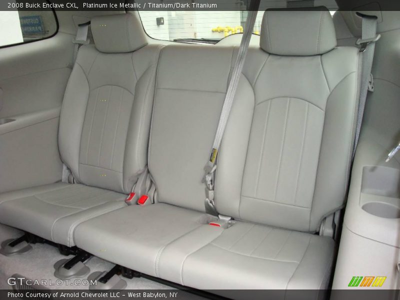 Platinum Ice Metallic / Titanium/Dark Titanium 2008 Buick Enclave CXL